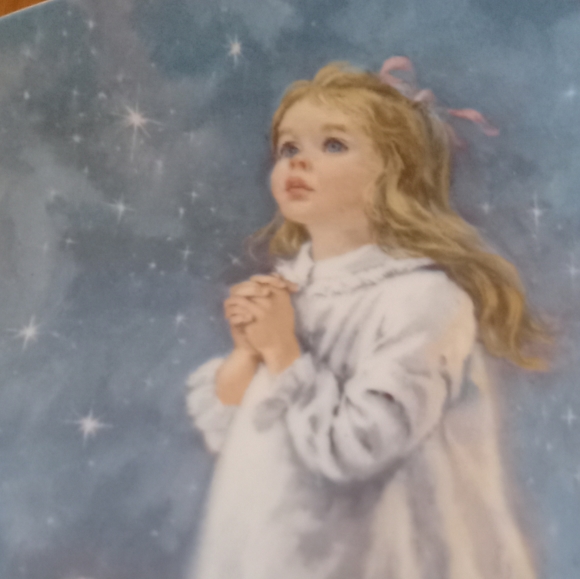 Collector's plate, Twinkle, Twinkle Little Star - Picture 3 of 4